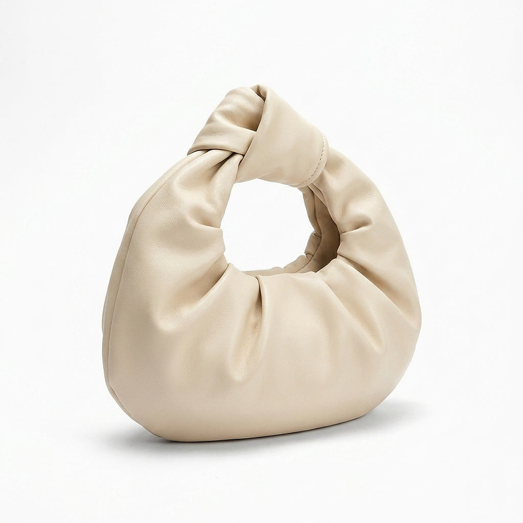 SORAVEA Klara Clutch, cream Clutch, hero angle