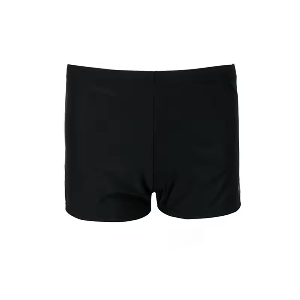 Black Palmira bikini shorts with classic cut and smooth finish